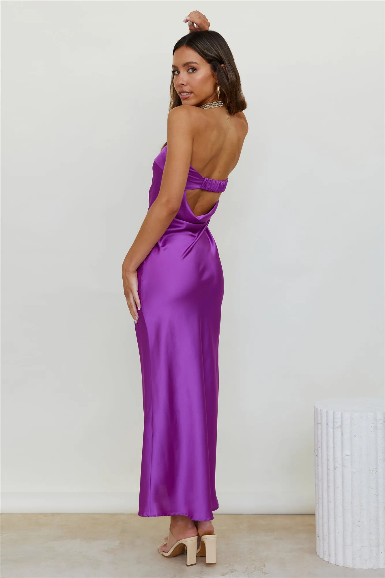 Acadia Maxi Dress Purple