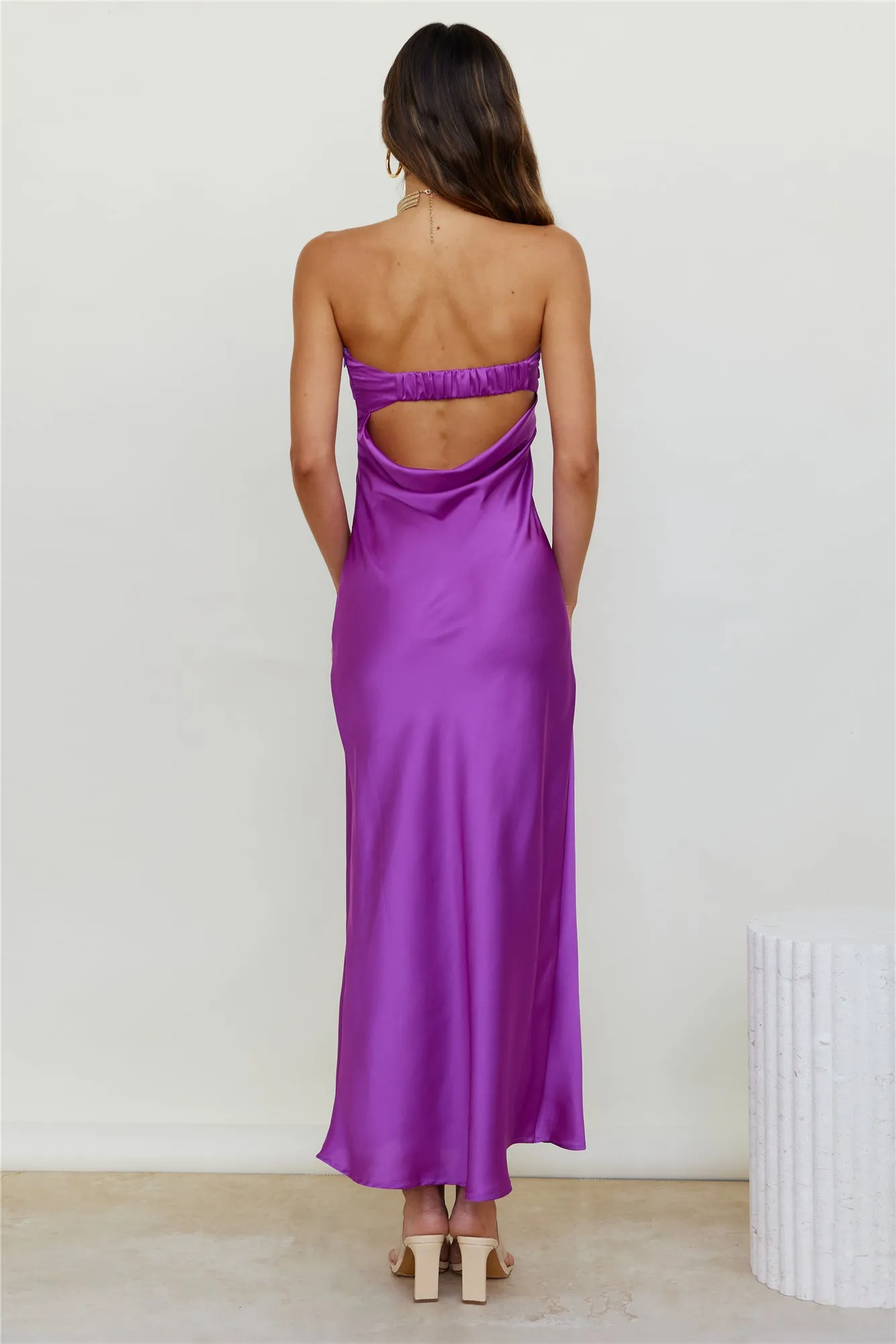 Acadia Maxi Dress Purple