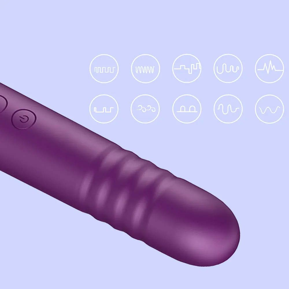 AdultLuxe 3 in 1 Air Suction Thumping & Thrusting Luxury Wand