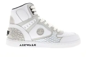 Airwalk Prototype 600 AW00226-100 Mens White Skate Sneakers Shoes