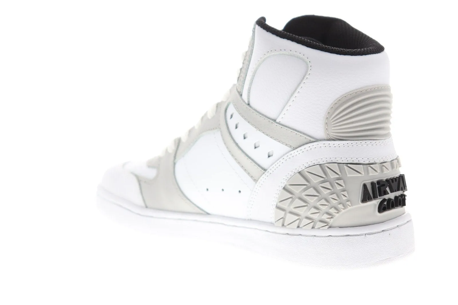 Airwalk Prototype 600 AW00226-100 Mens White Skate Sneakers Shoes