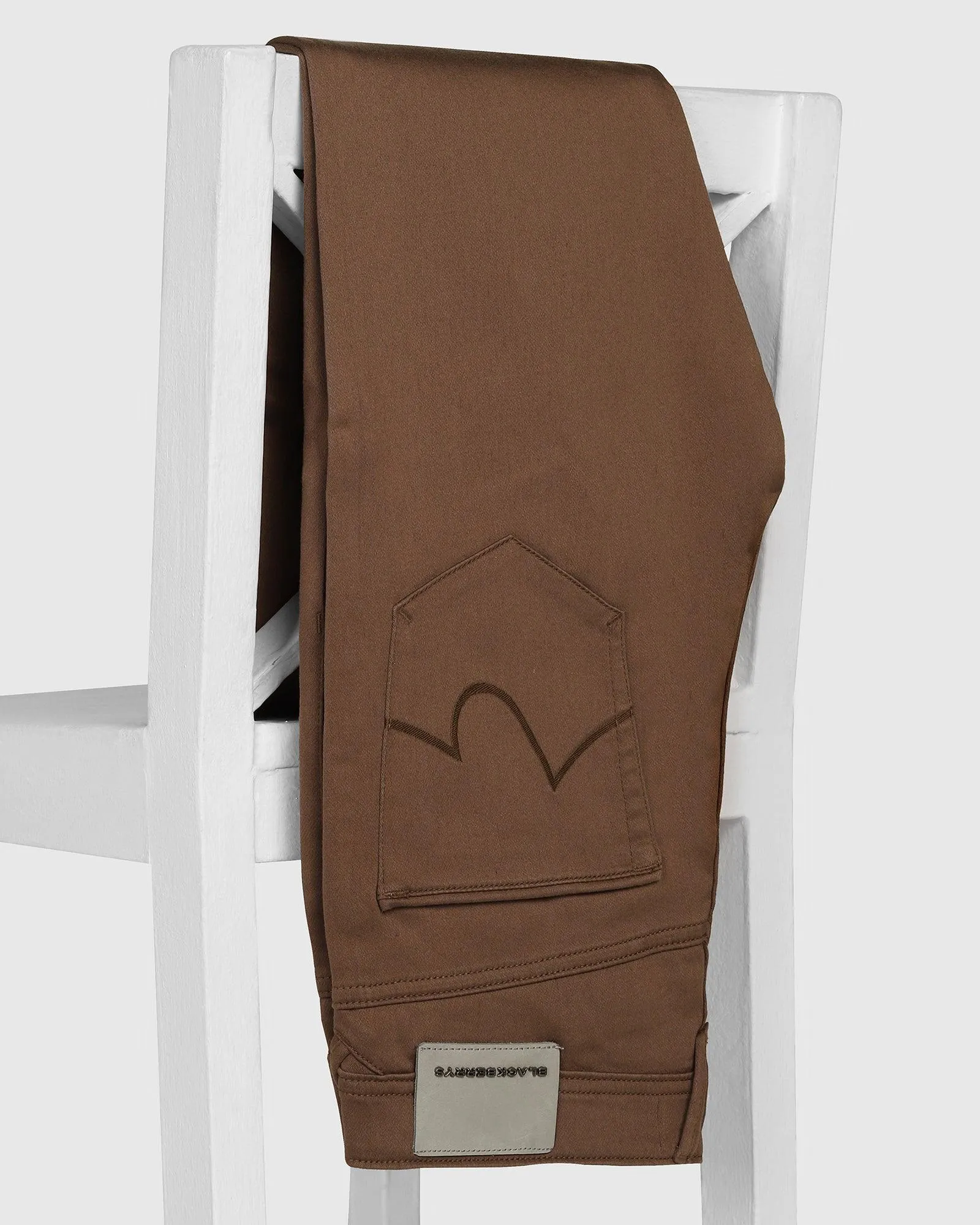 Bleed Zero Slim Yonk Fit Brown Jeans - Abto