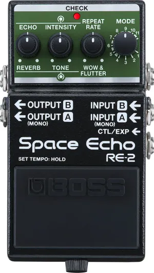 Boss RE-2 Space Echo Compact Pedal