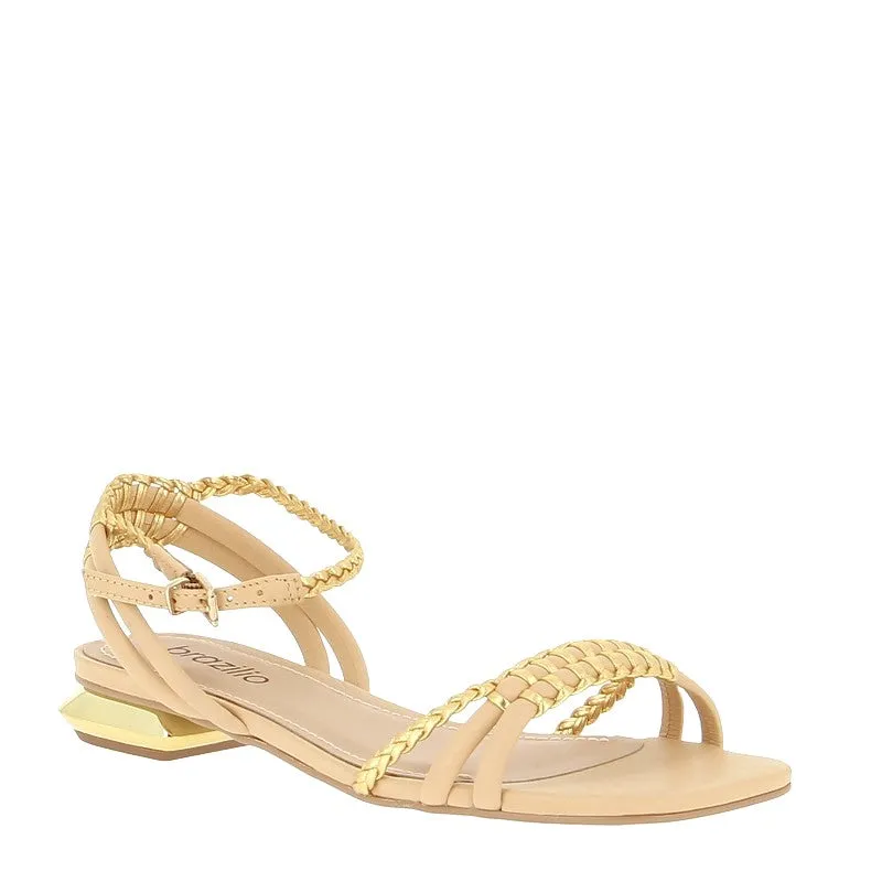 Brazilio 4000156 Gold Sandal