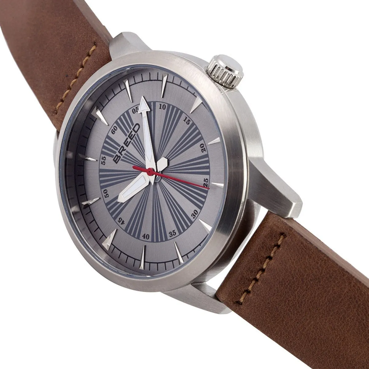 Breed Renegade Leather-Band Watch