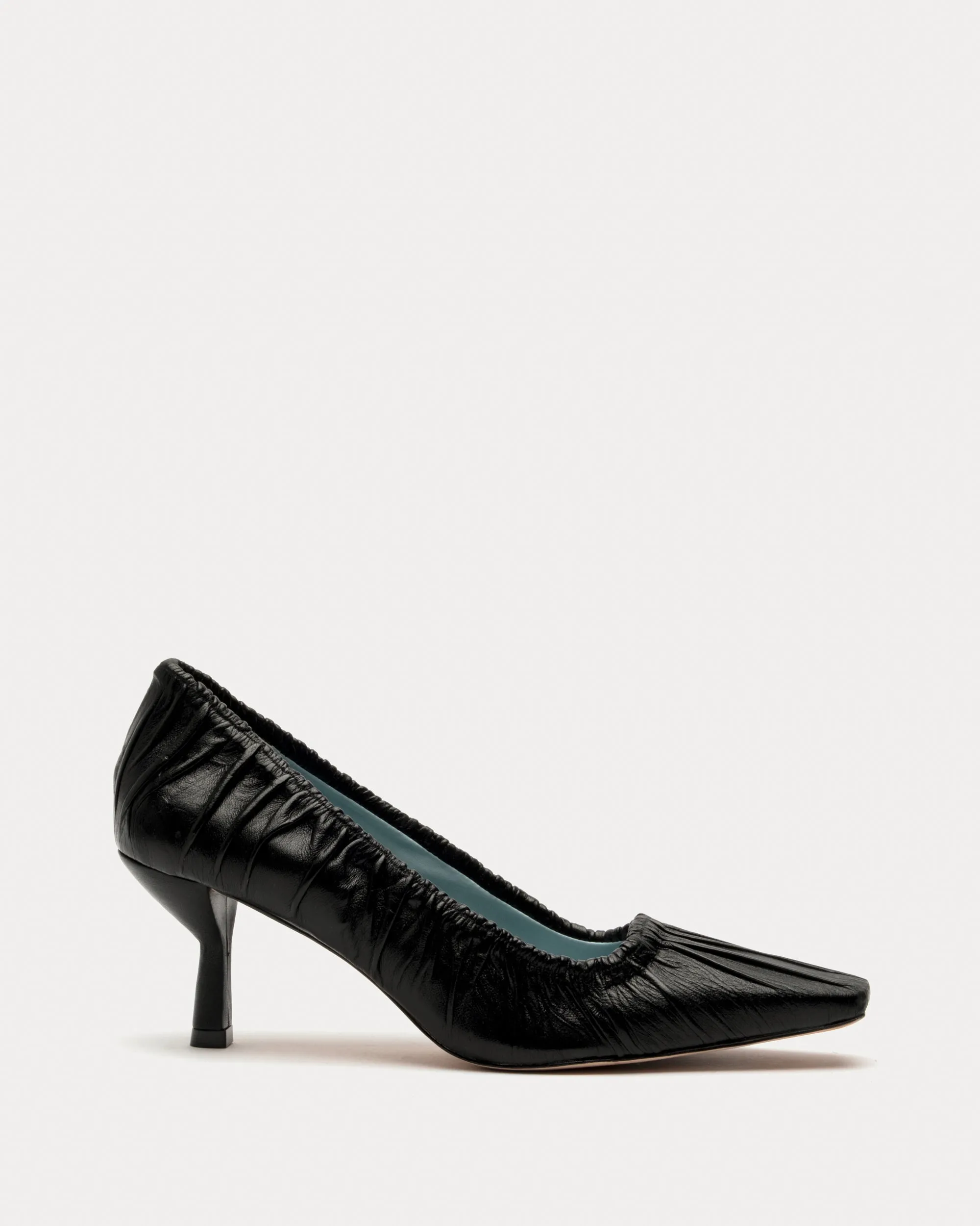 Britta Ruched Heel Glove Nappa Black