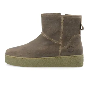 CASCAMILLA Boot W. Inside Zip Semi Warm Lining Oil Suede