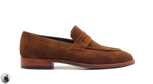 Copy of New Men's Handmade Brown Color Genuine Suede Slip On Moccasin Formal Shoes For Men's