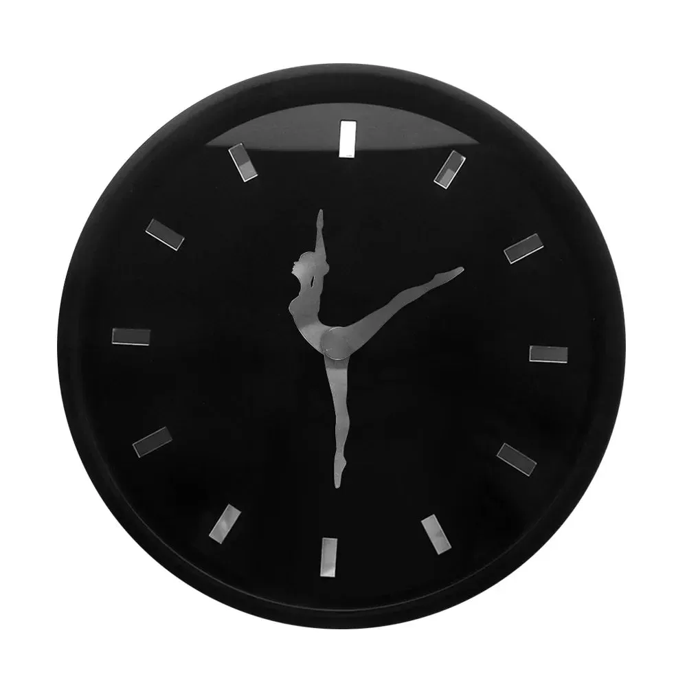 Dancing Ballerina Artsy Modern Wall Clock