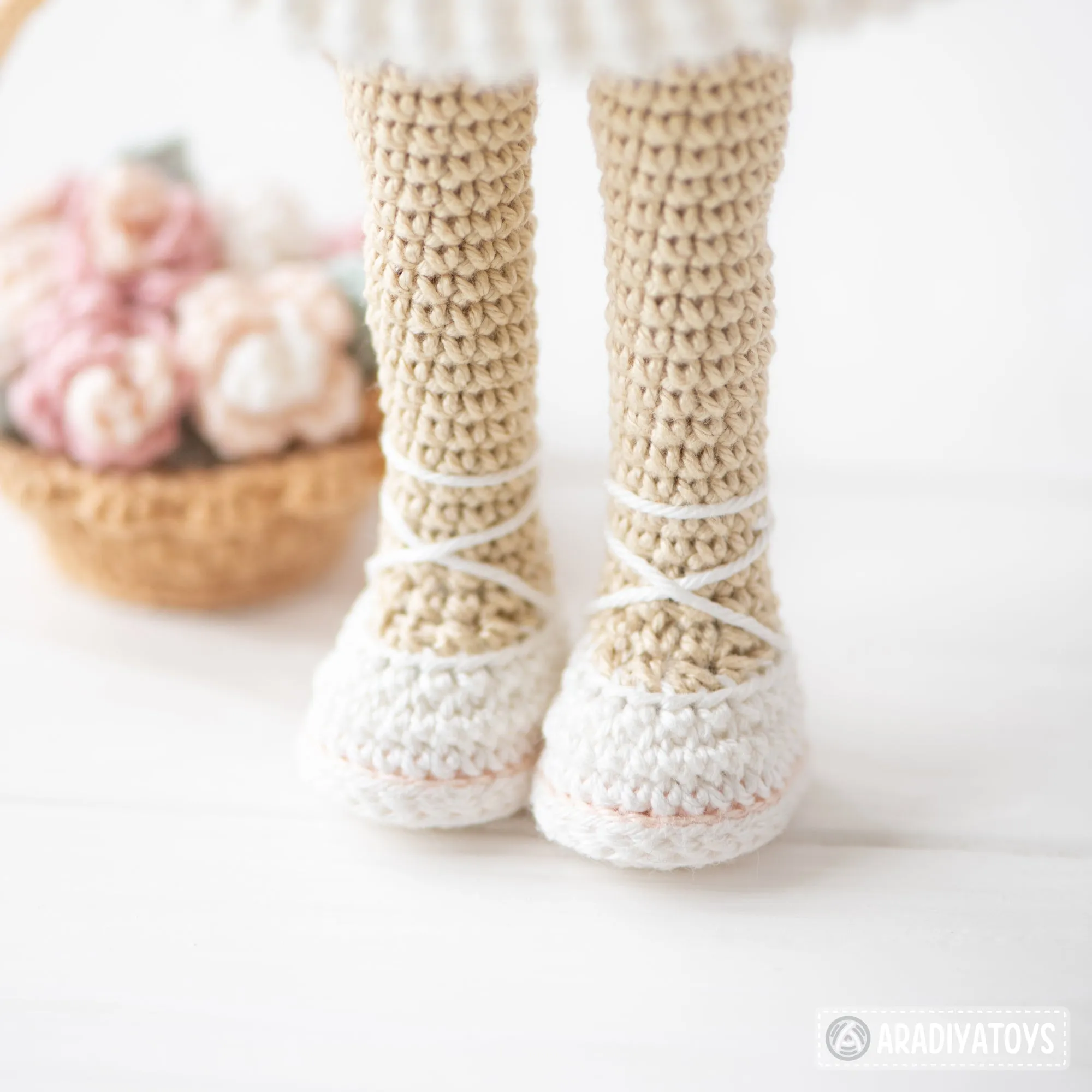 Doll Crochet Pattern for Friendy Melanie Ballerina Amigurumi Doll Pattern PDF File Tutorial Digital Ballerina Amigurumi Pattern for Doll