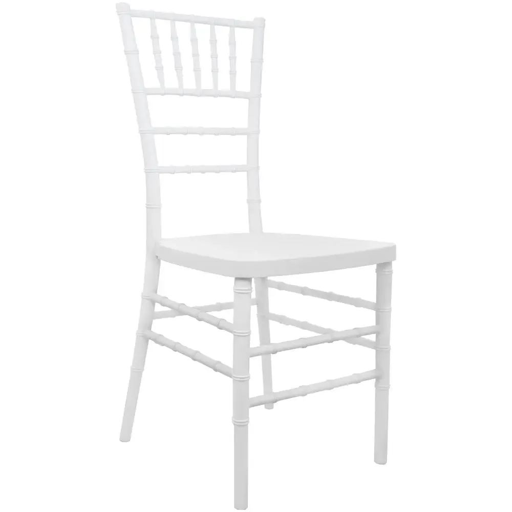 Dublin White Resin Chiavari Chair