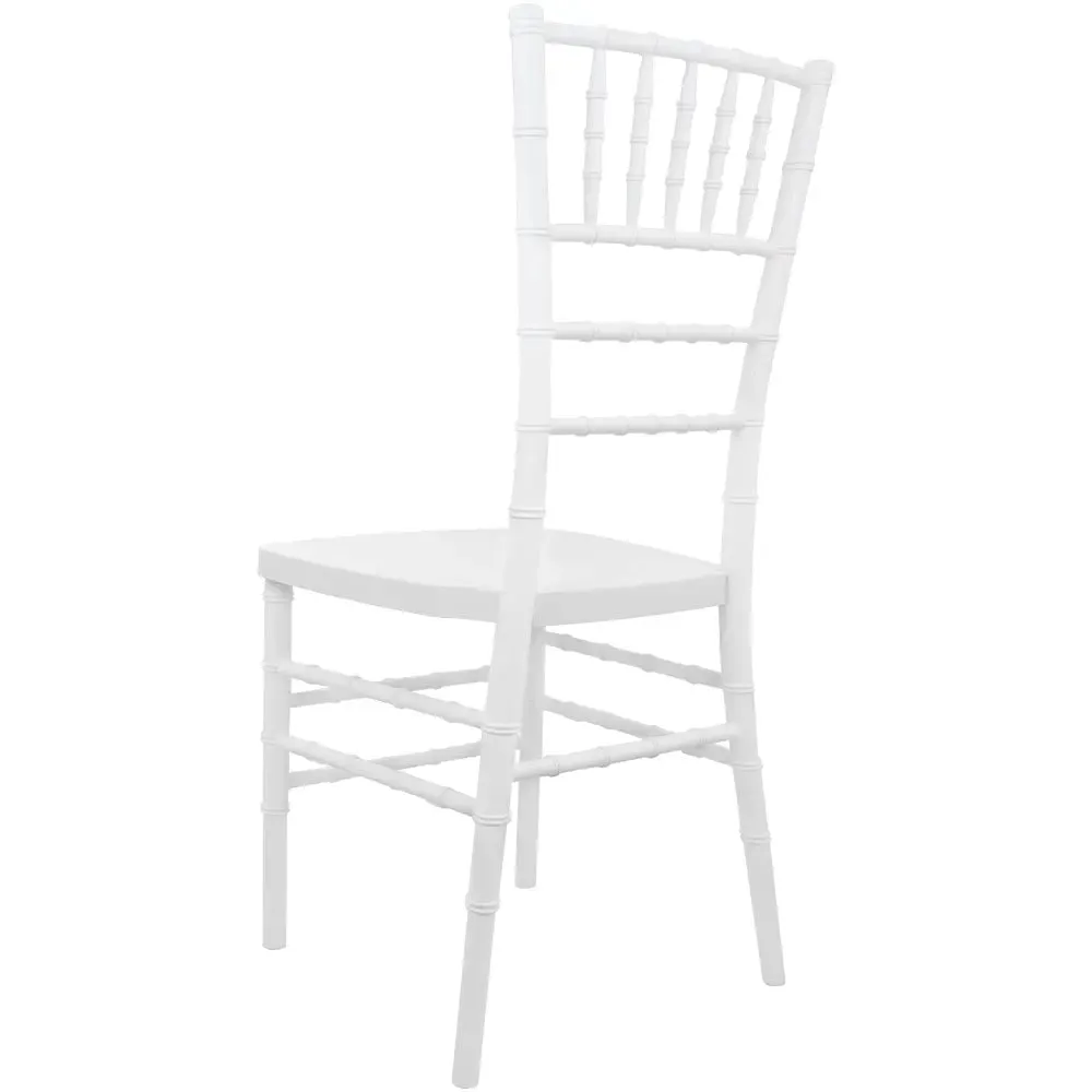 Dublin White Resin Chiavari Chair