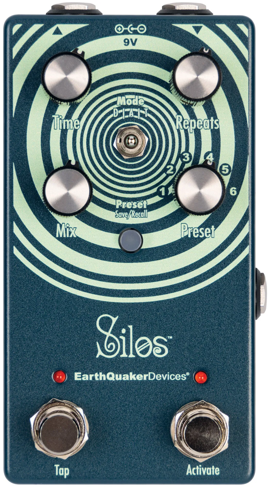 EarthQuaker Devices Silos Multi-Generational Time Reflection Device