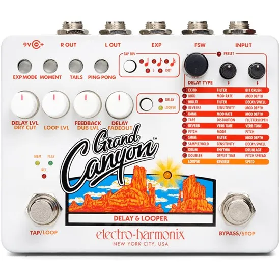 Electro Harmonix Grand Canyon Delay & Looper Pedal