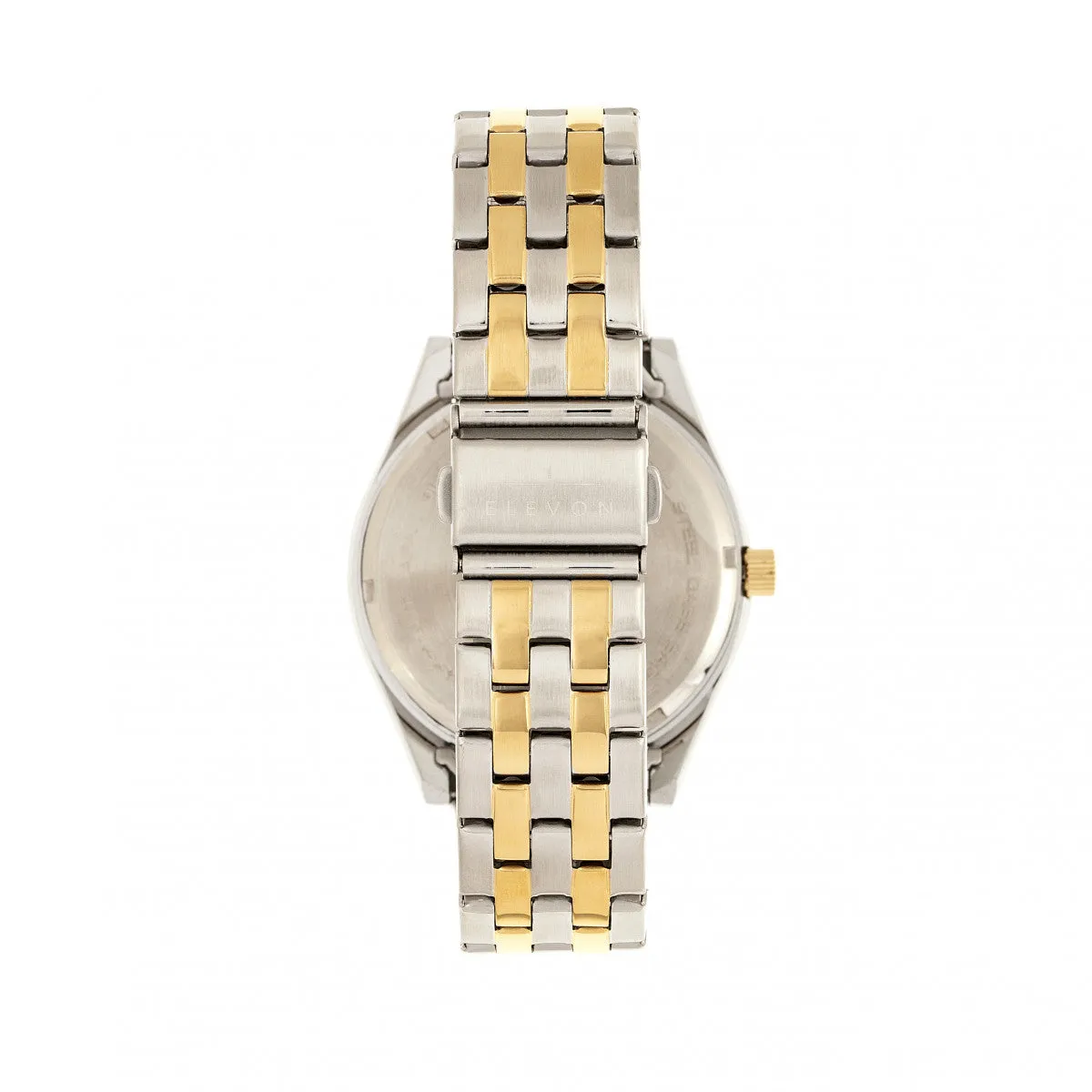 Elevon Gann Bracelet Watch w/Day/Date - Gold/Silver