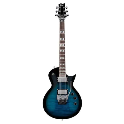 ESP LTD ALEX SKOLNICK Signature Electric Guitar (Black Aqua Sunburst)