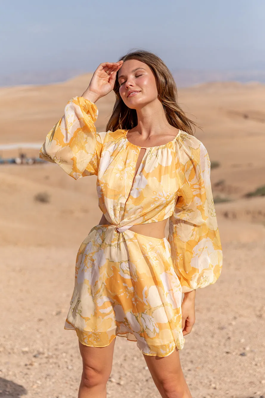 Fascinations Dress Yellow