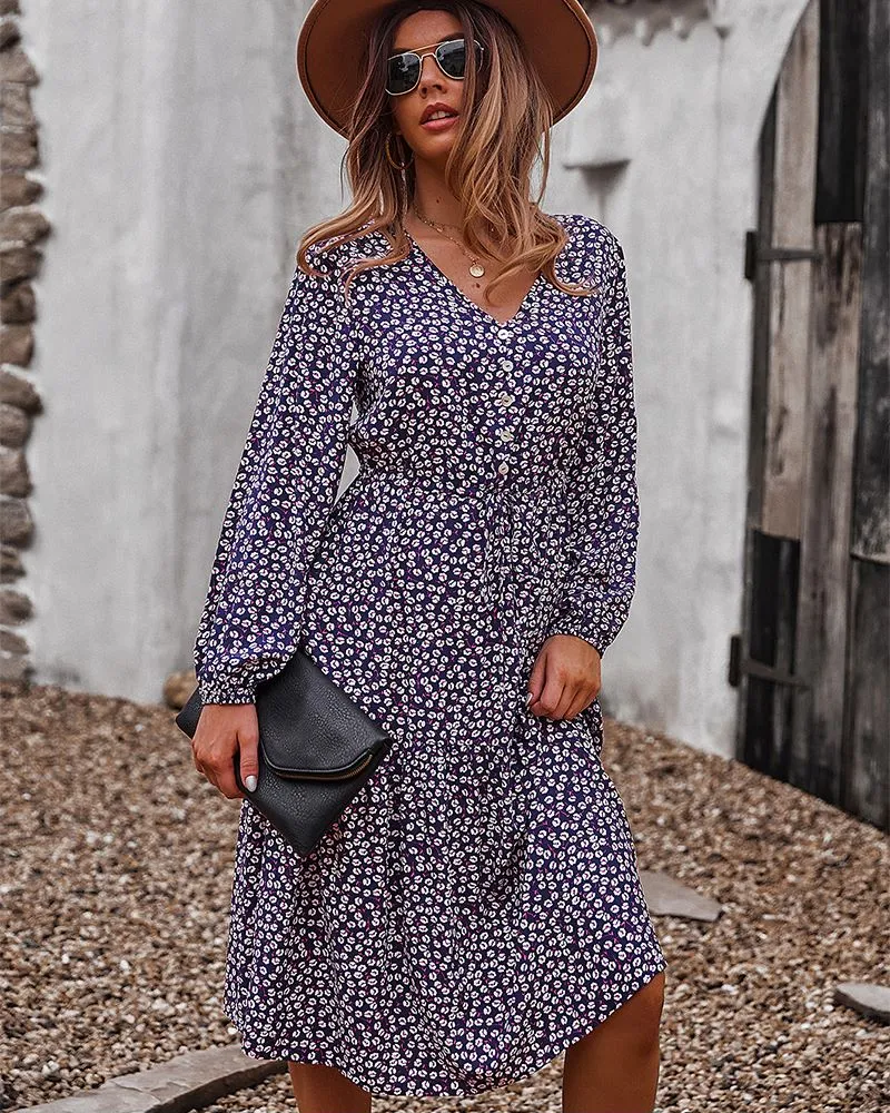 Floral Print Light Dress