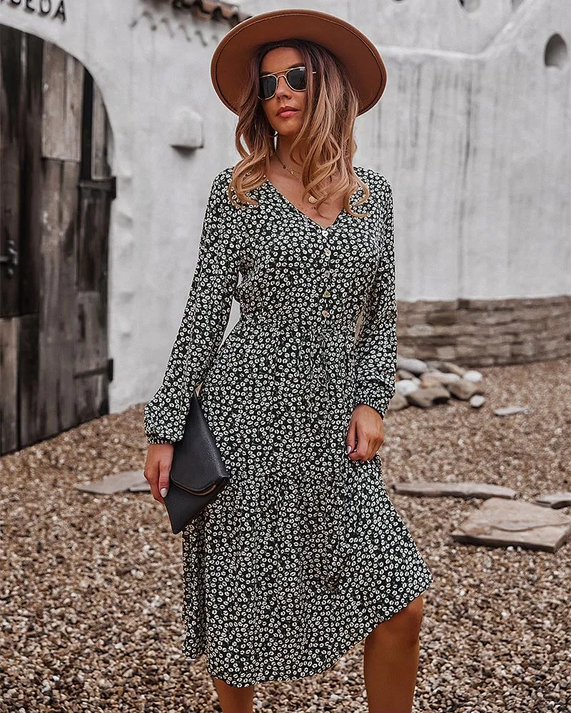 Floral Print Light Dress