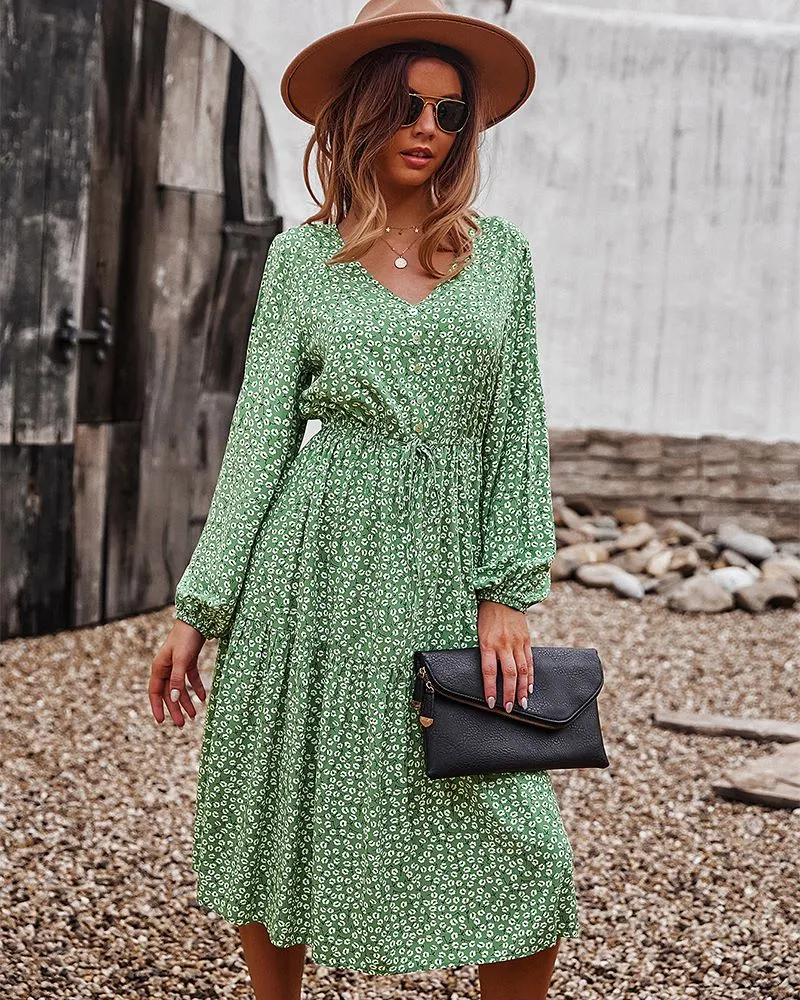 Floral Print Light Dress