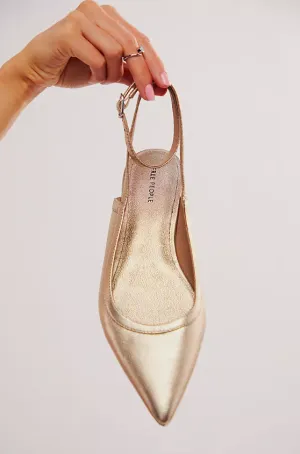 Free People Jules Point Wrap Flats