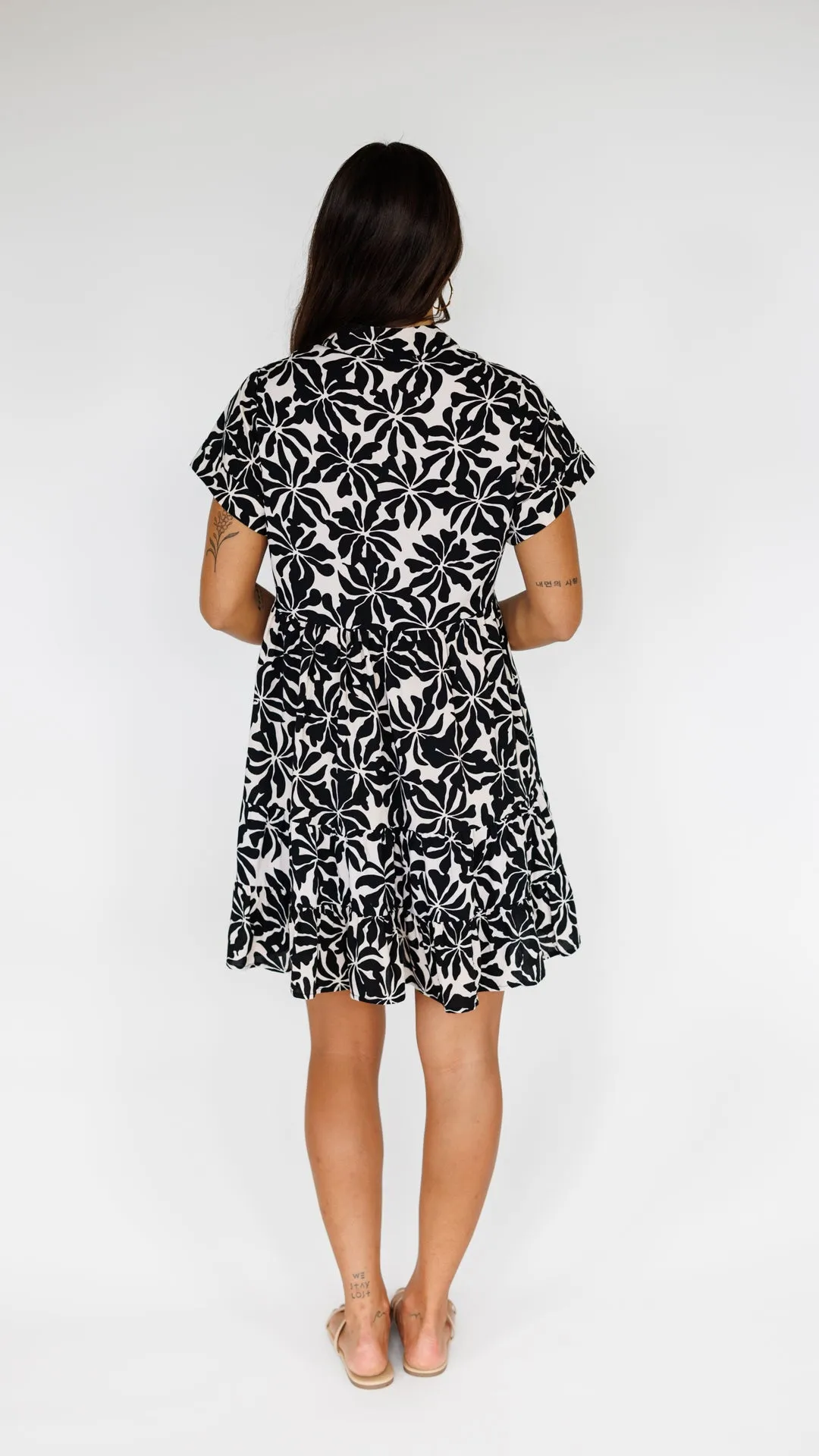 Heinui Dress / Aloha Black