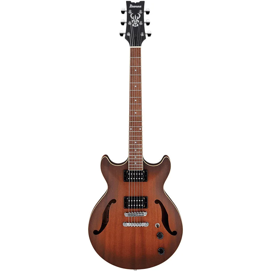 Ibanez AM53 TF Electric Guitar In Tobacco Flat