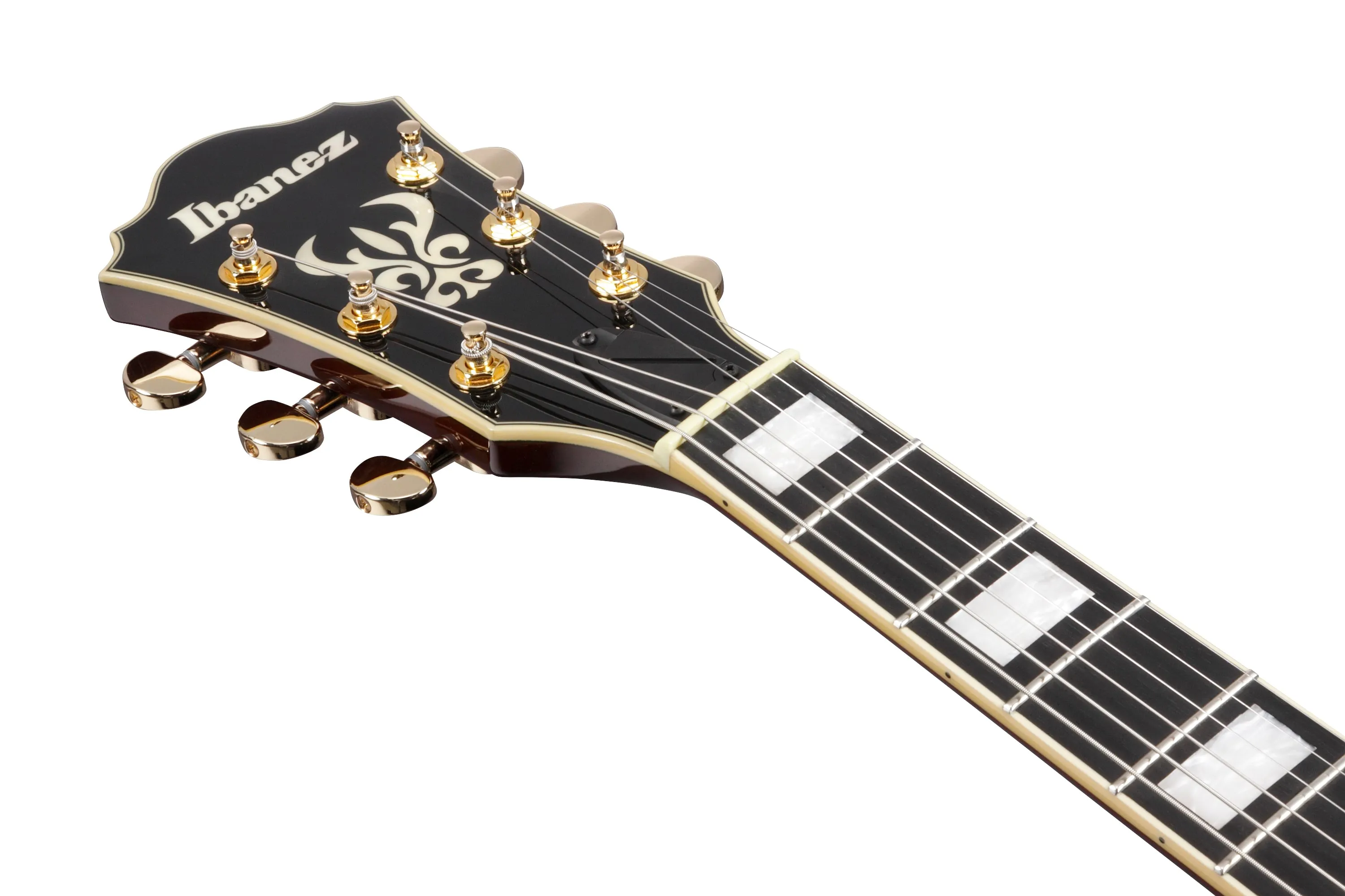 Ibanez AS93BCBK AS Artcore Series Semi Hollow-Body Electric Guitar (Black)