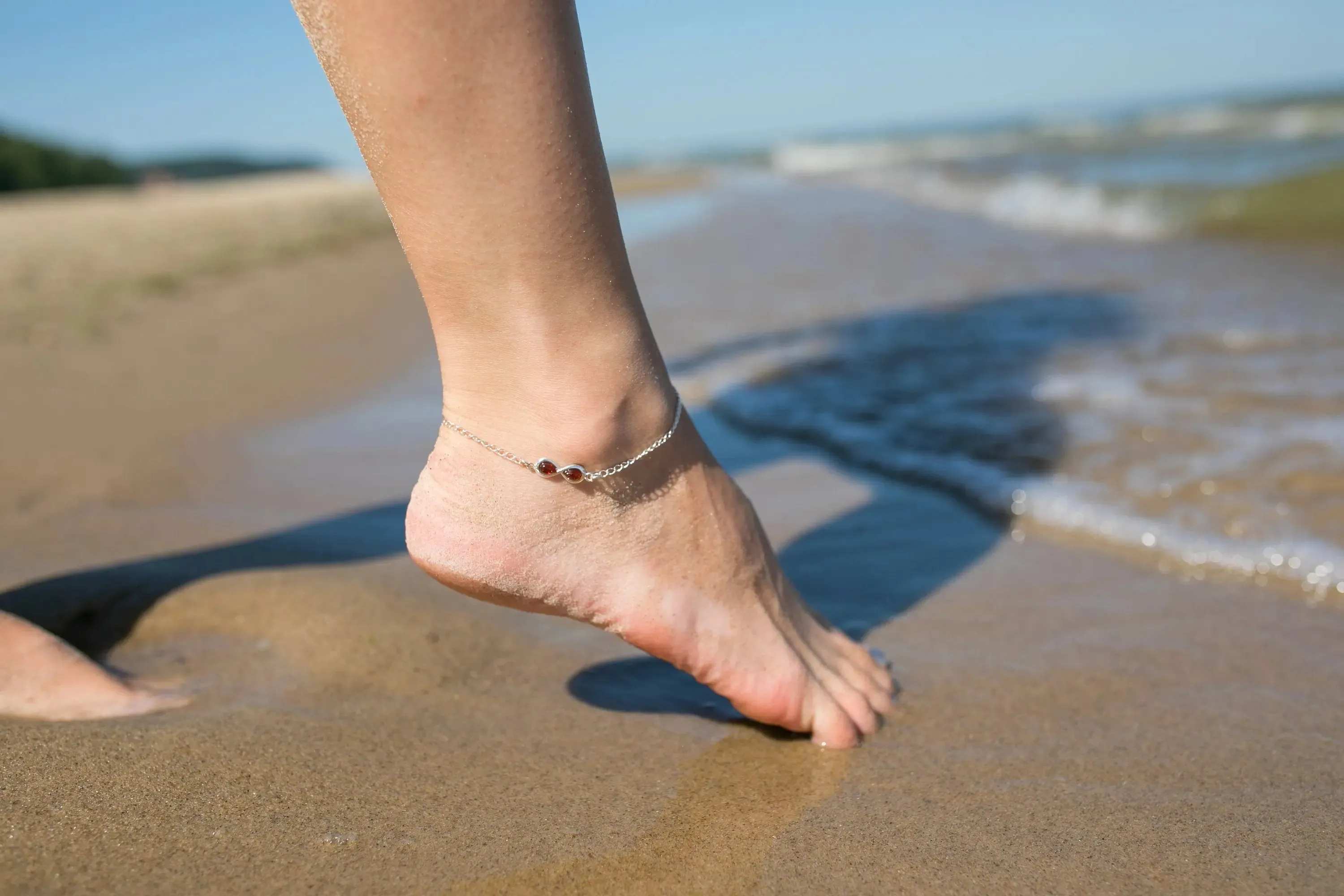 Infinity Charm Anklet Chain