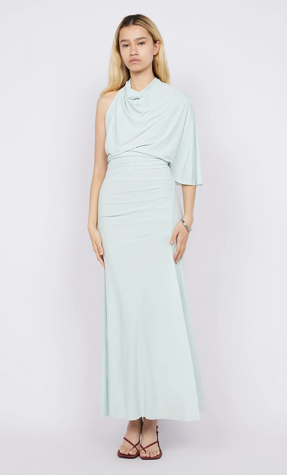 JULES ASYM DRESS - MINT