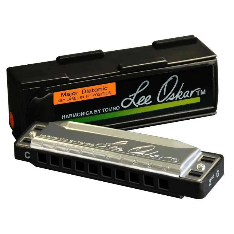 Lee Oskar 1910-MAJ-LOW-C Major Diatonic Harmonica Key of Low C