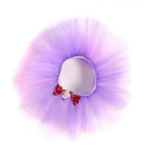 lilac roses tutu