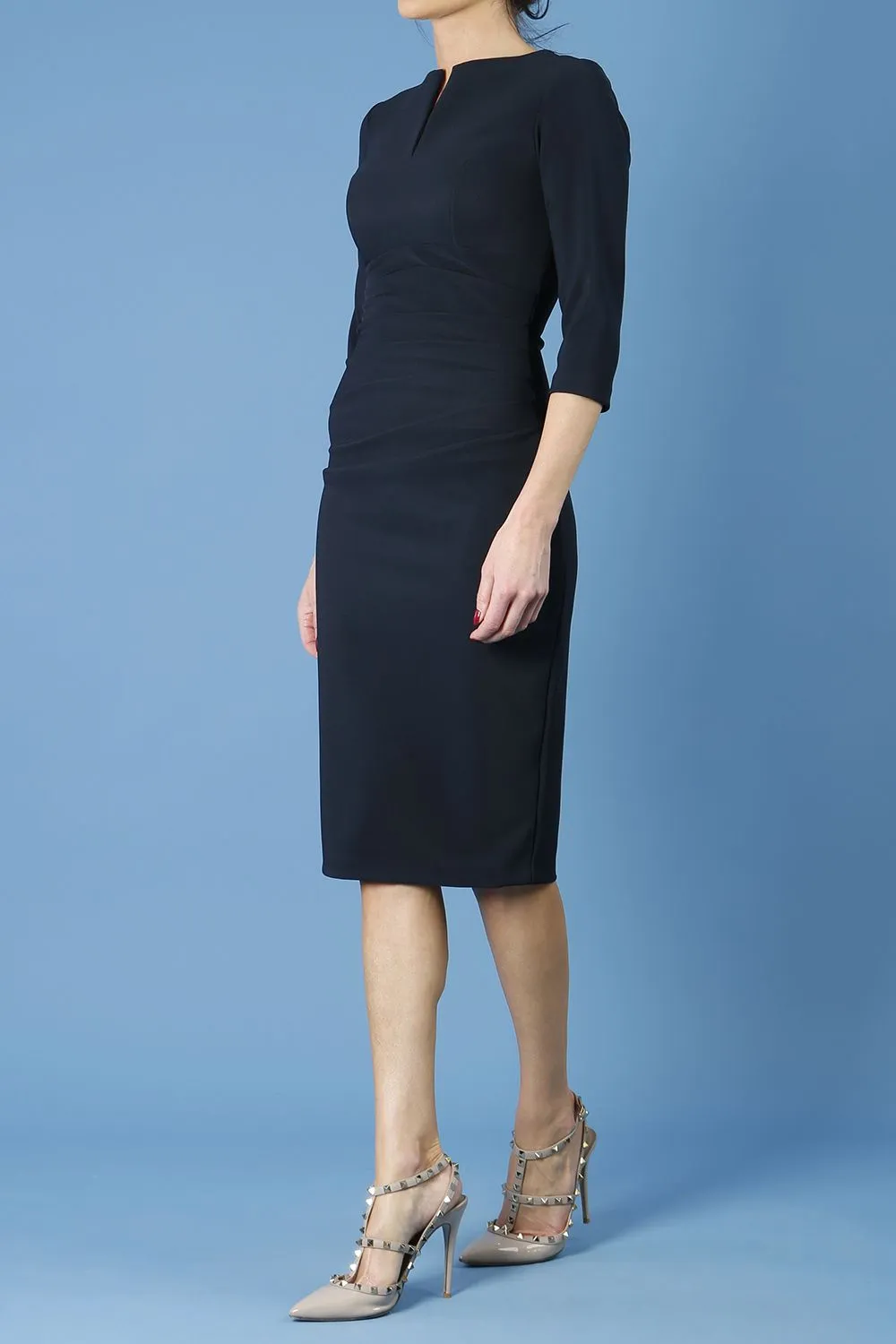 Lydia 3/4 Sleeved Pencil Dress