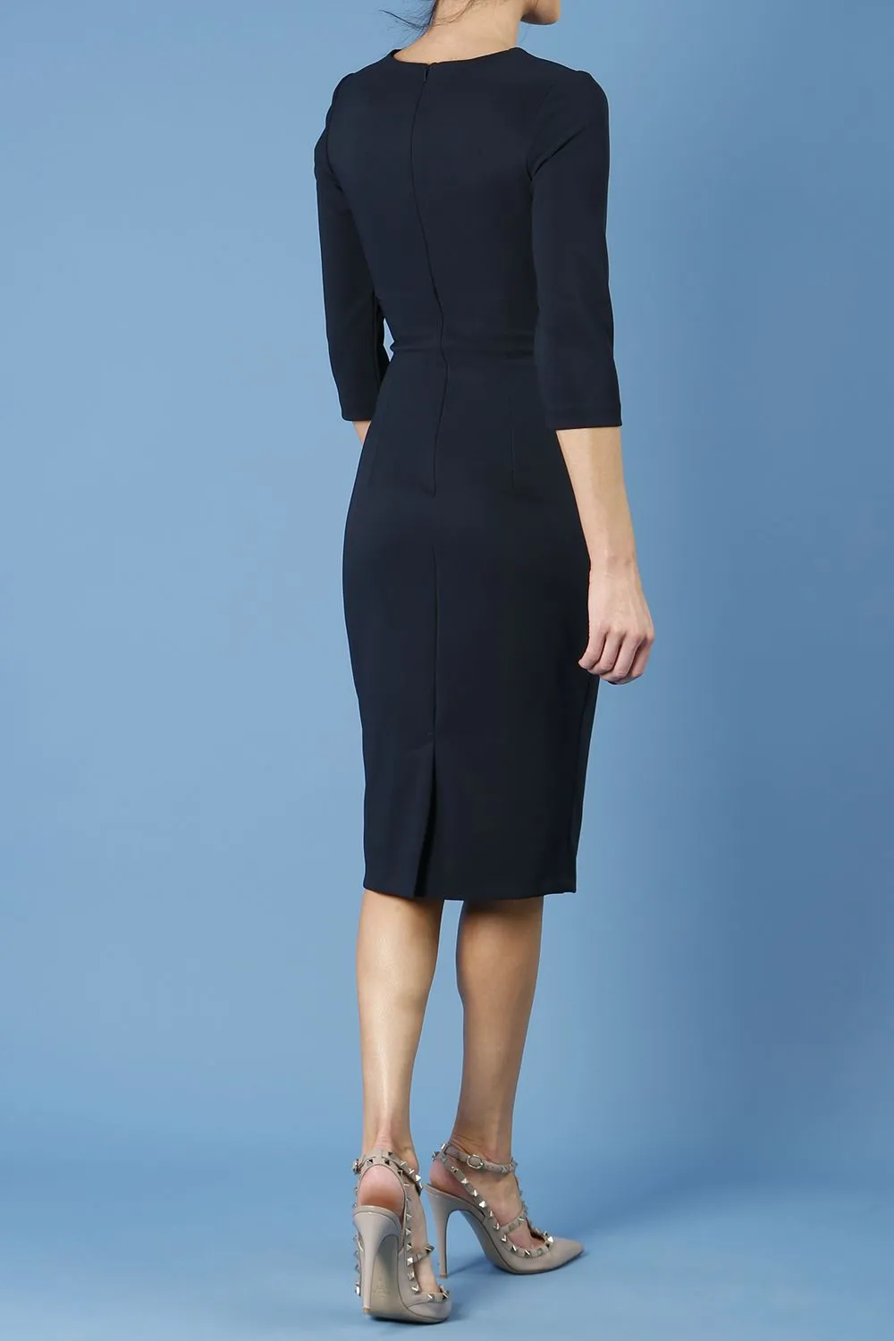 Lydia 3/4 Sleeved Pencil Dress