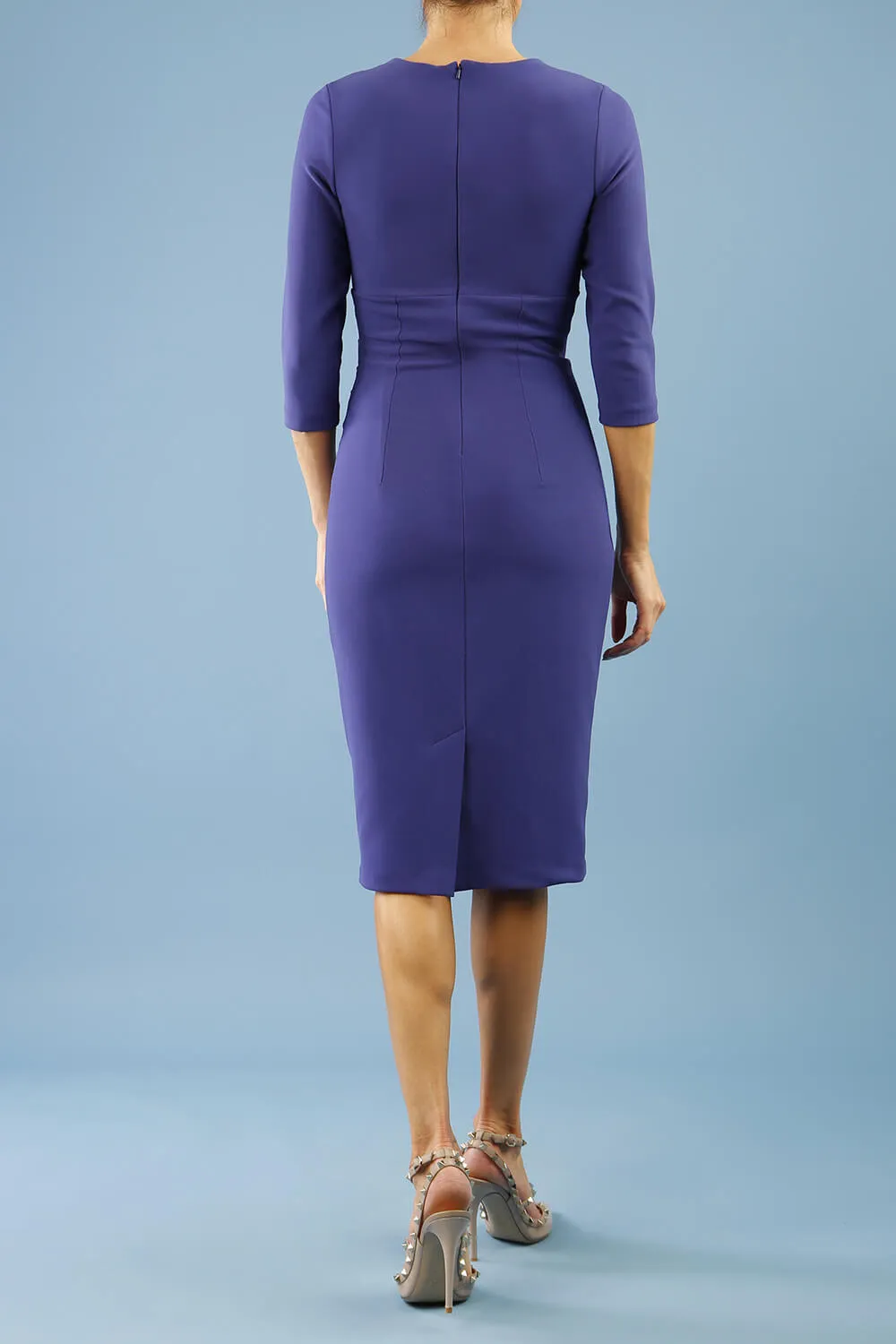 Lydia 3/4 Sleeved Pencil Dress