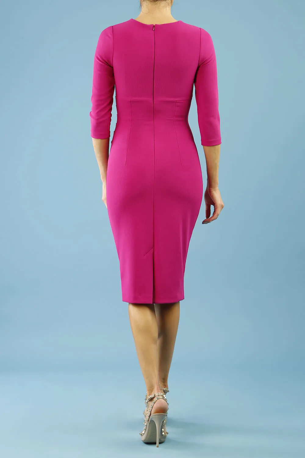 Lydia 3/4 Sleeved Pencil Dress