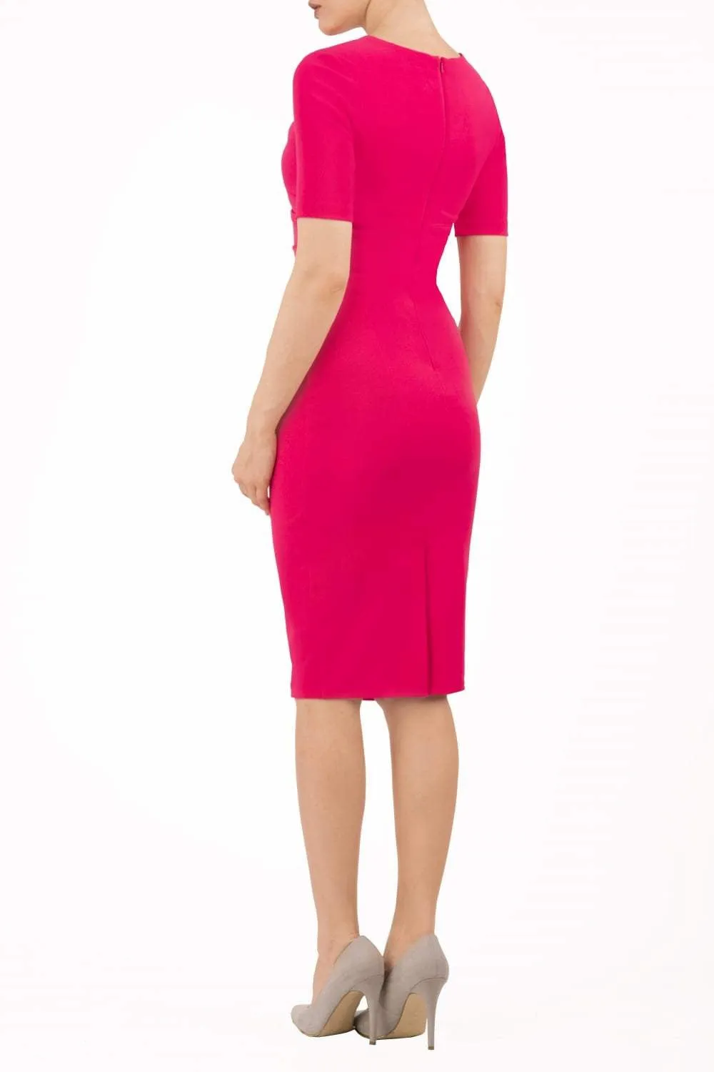 Lydia Short Sleeve Pencil Dress