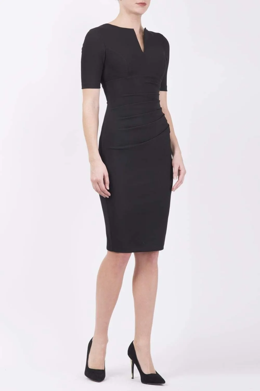 Lydia Short Sleeve Pencil Dress