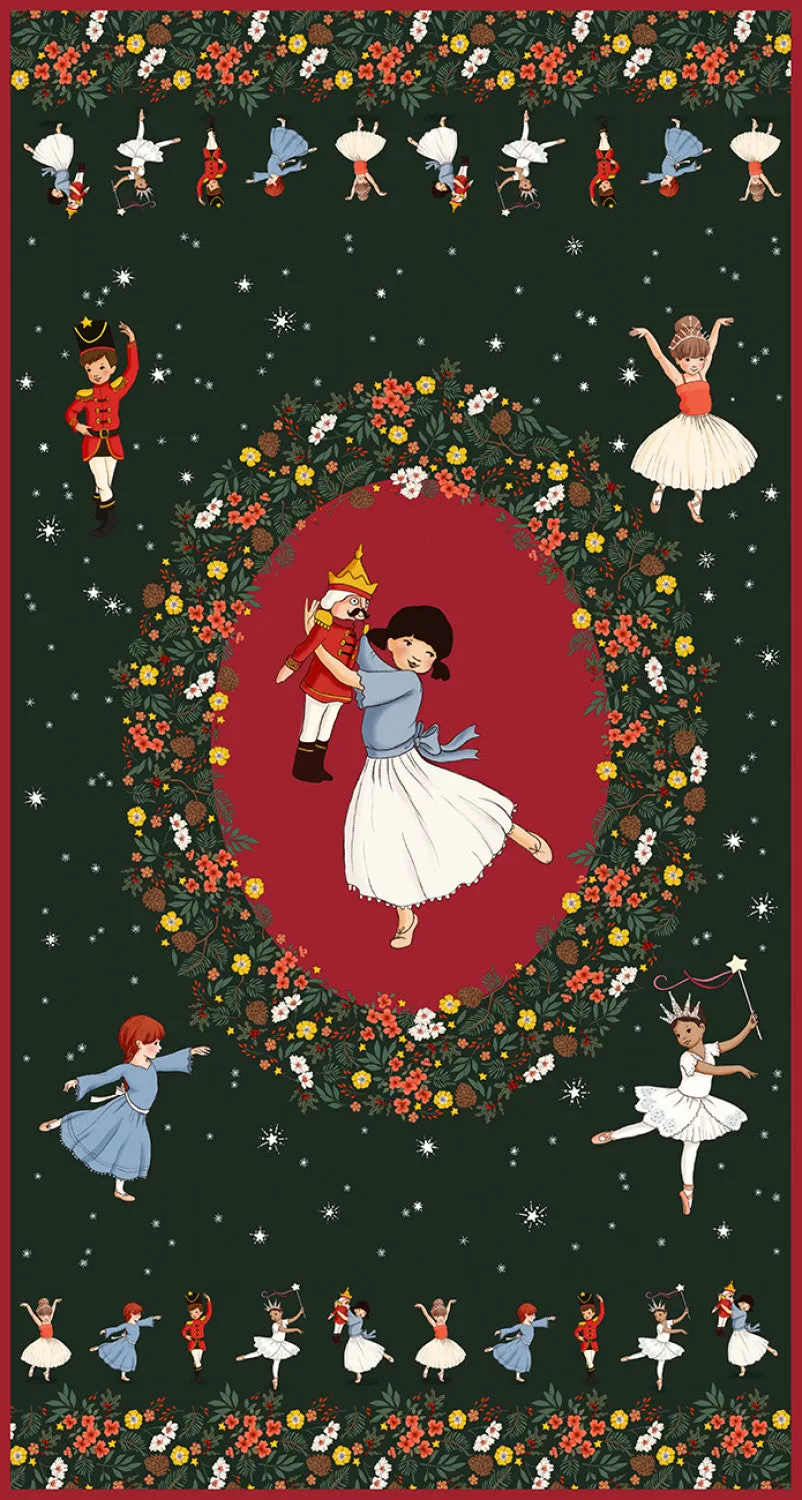 Nutcracker Christmas | Nutcracker 24" Panel by Belle & Boo for Michael Miller