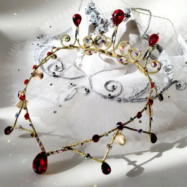 Rosalie Ruby Rose Ballet Tiara