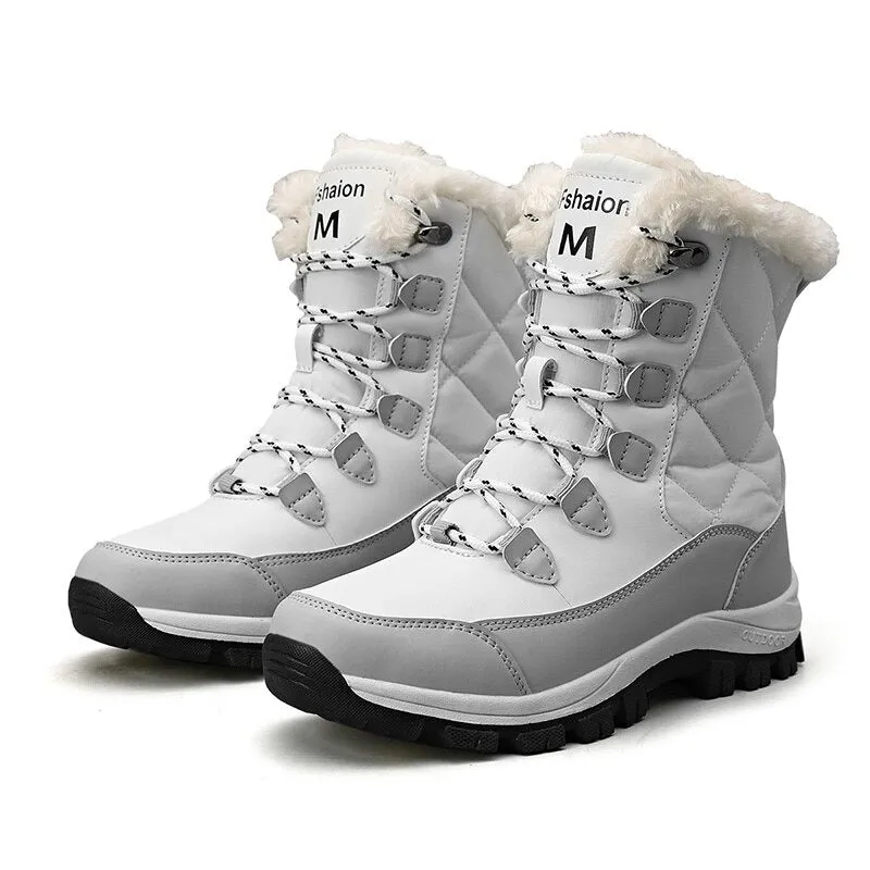 Soft and Warm Non-Slip Plush Winter Ankle-high Boots