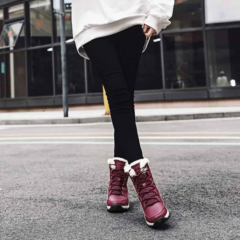 Soft and Warm Non-Slip Plush Winter Ankle-high Boots