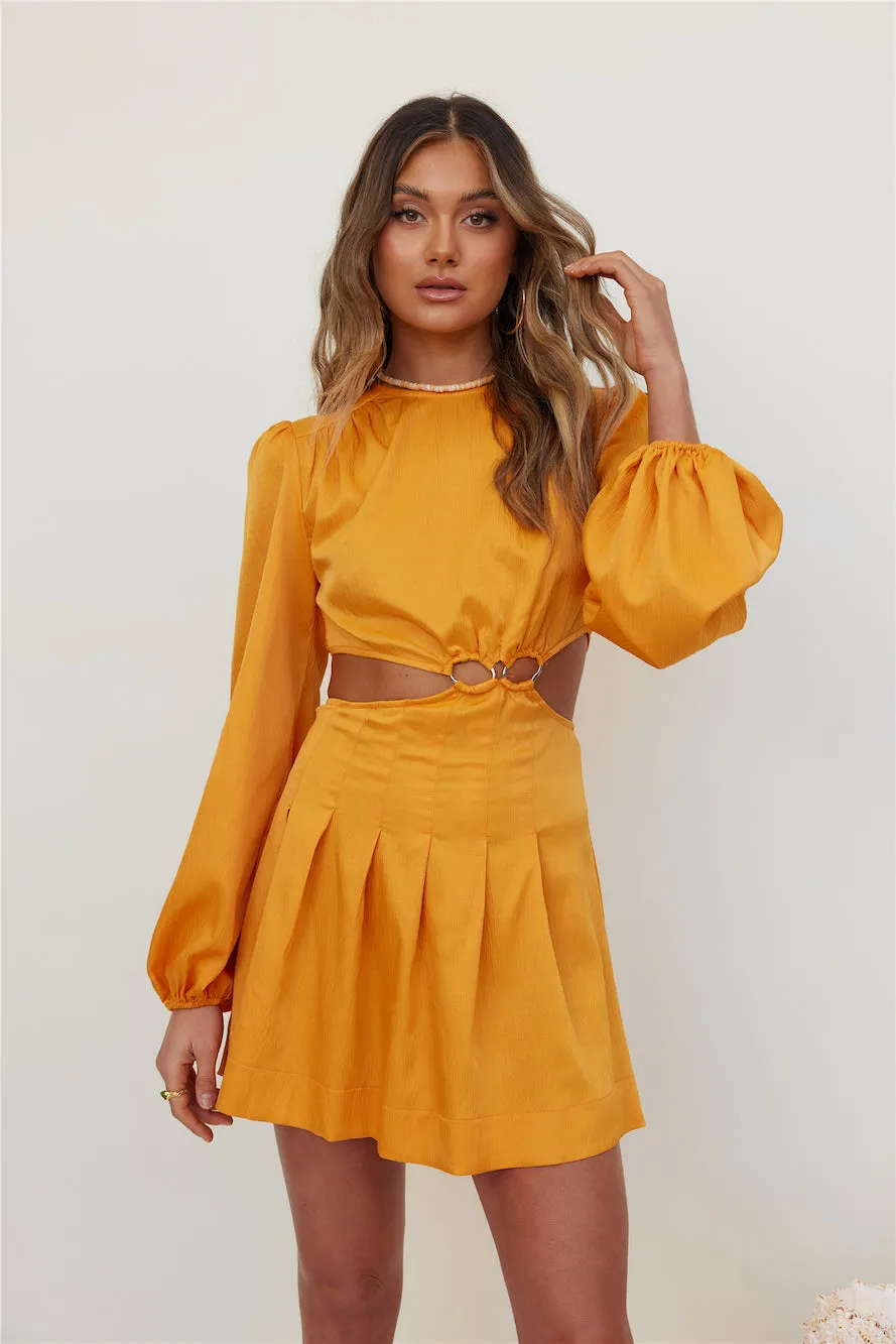 Stockhold Dress Orange