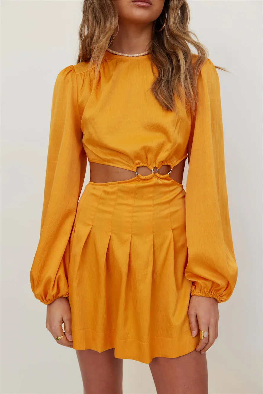 Stockhold Dress Orange