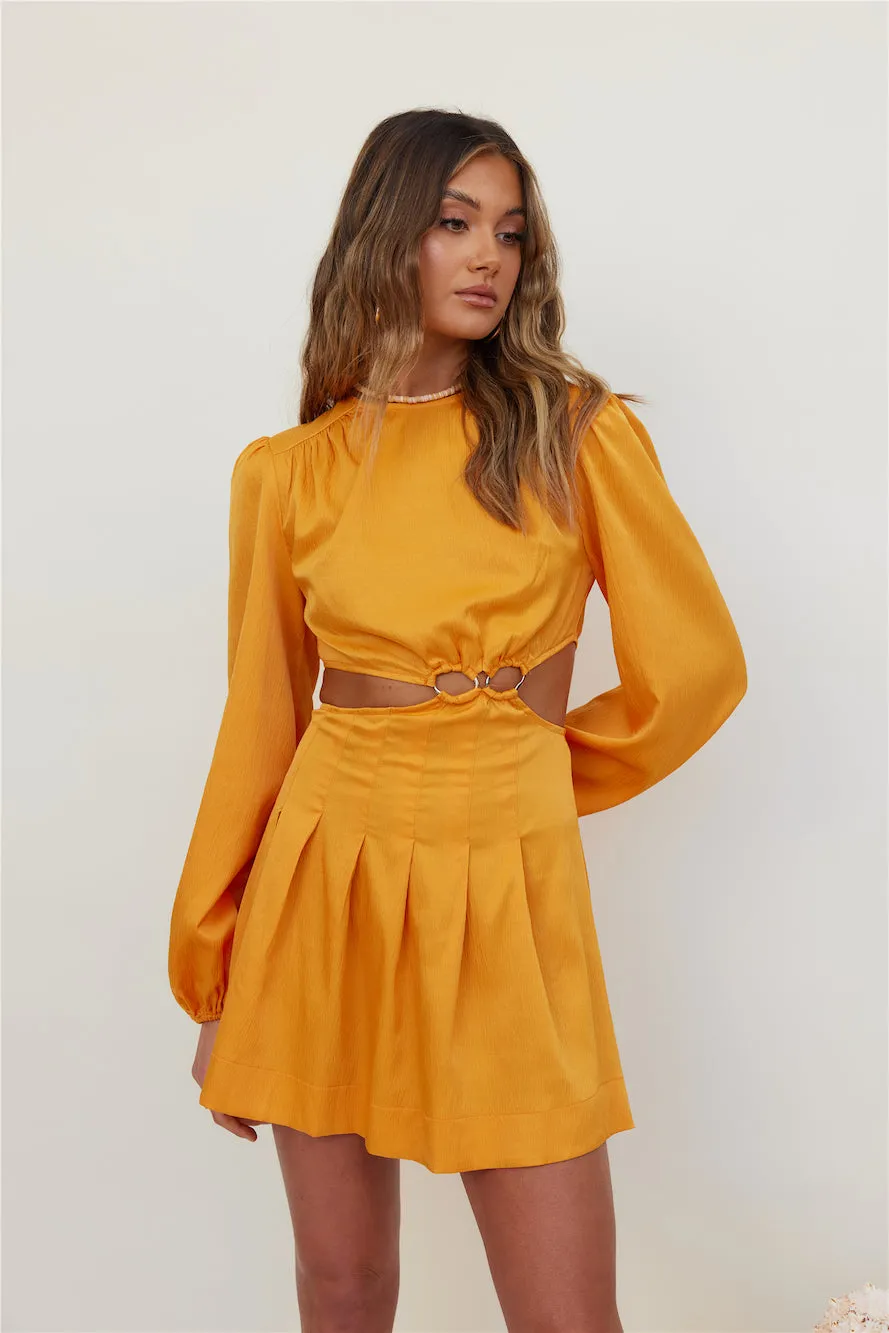 Stockhold Dress Orange