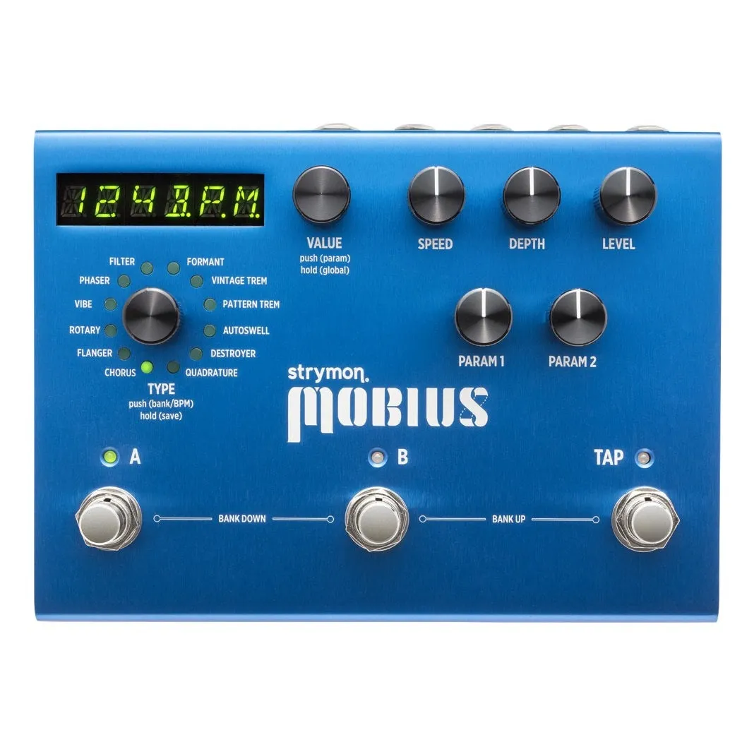 Strymon Mobius Multidimensional Modulation Effects Pedal