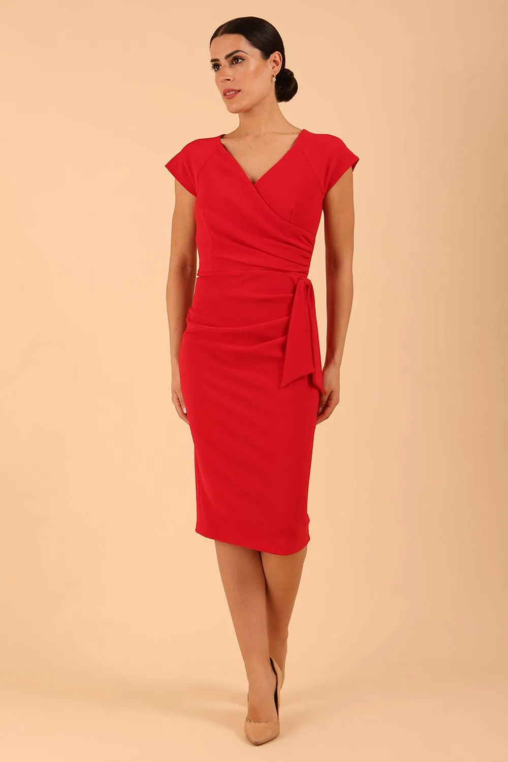 Syon Short Sleeved Pencil Dress