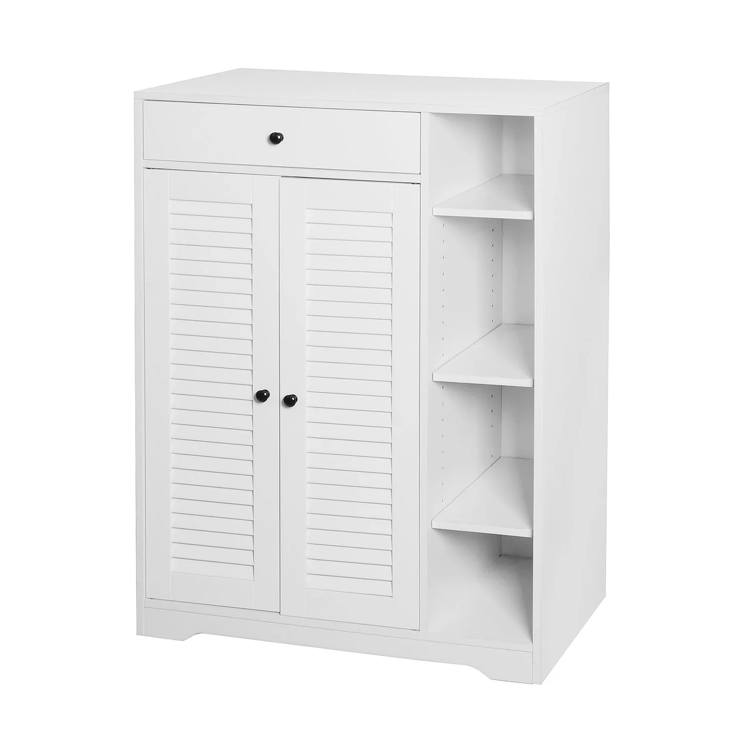 Trevor Shoe Storage Cabinet - White