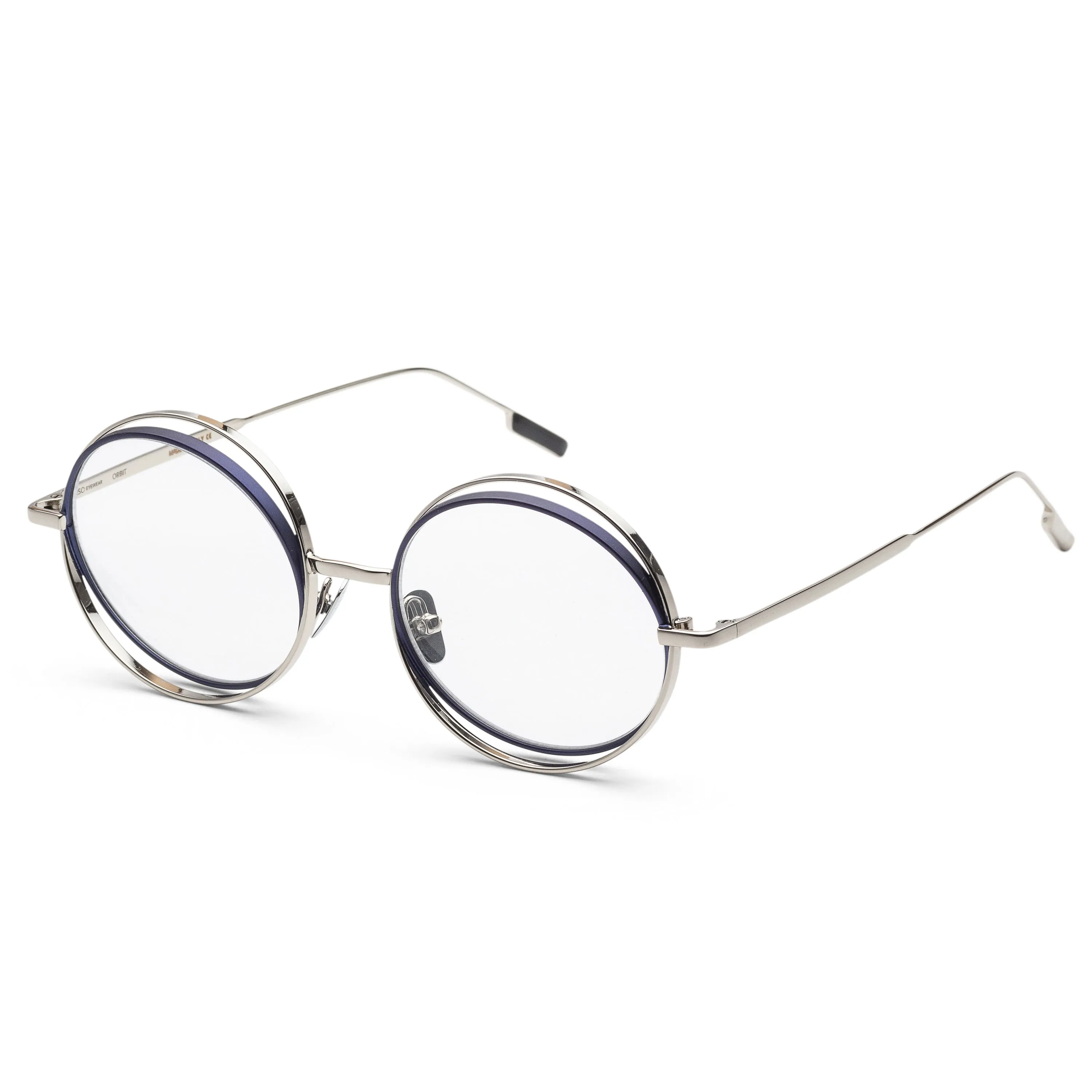 Verso Men's Orbit 50 mm Silver Sunglasses