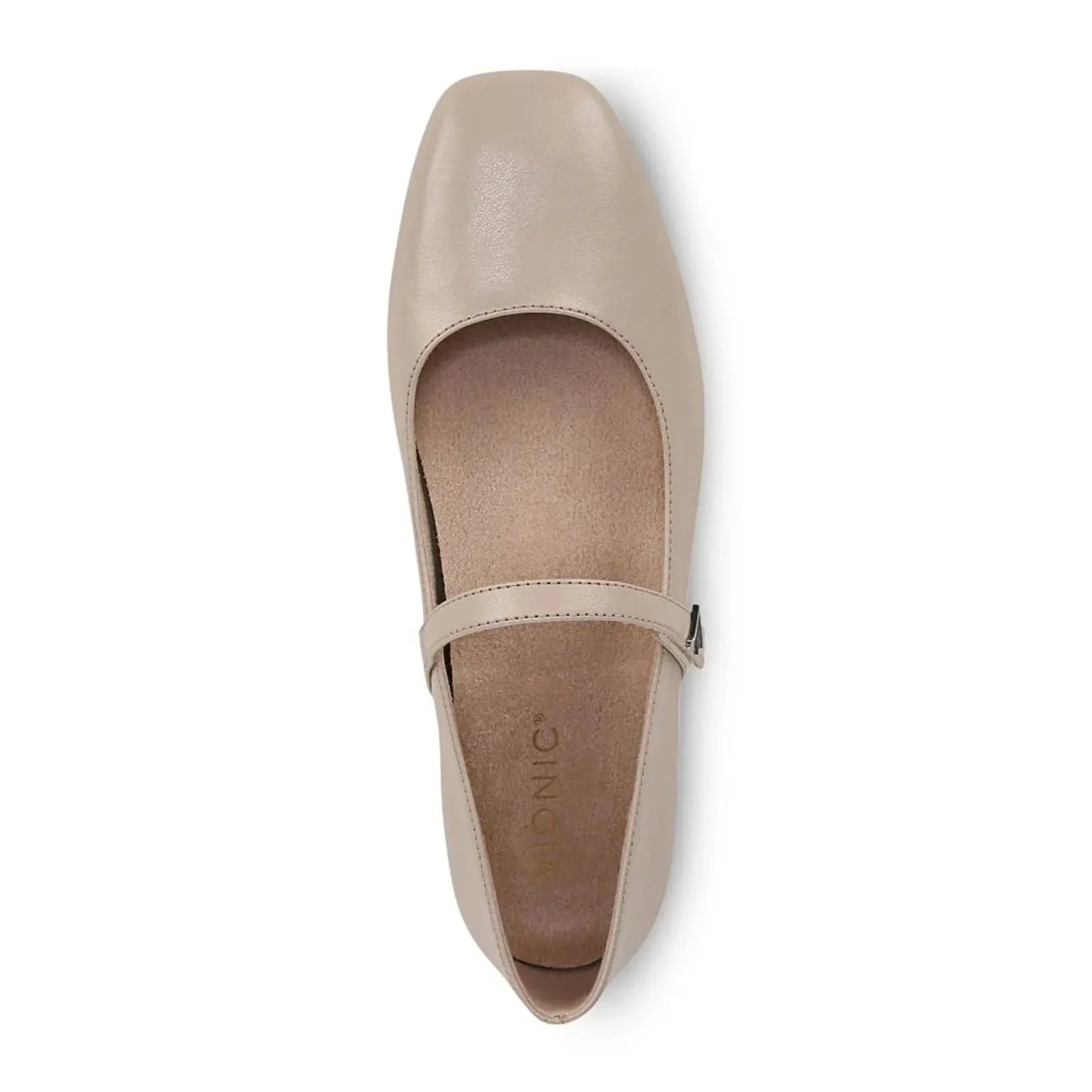 Vionic Alameda Mary Jane Flat (Women) - Oatmeal